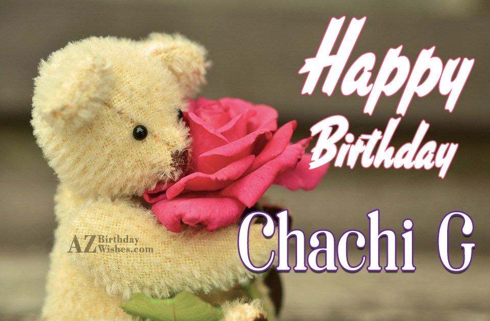 Awesome Happy Birthday Wish For Chachi Picture