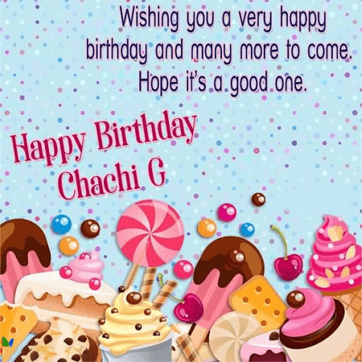 Best Happy Birthday Wish For Chachi Image