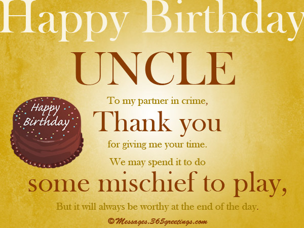 Dearest Uncle Happy Birthday Status