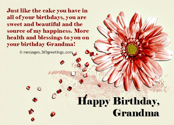 Happt Birthday Card For Grandma