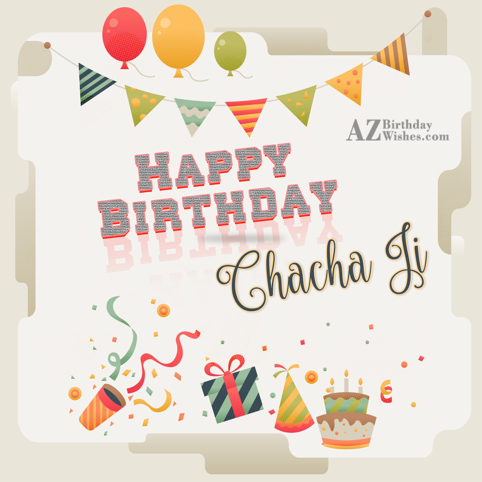 Happy Birthday Chachaji Photo