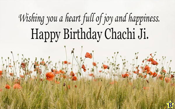 Happy Birthday Chachi Ji Status