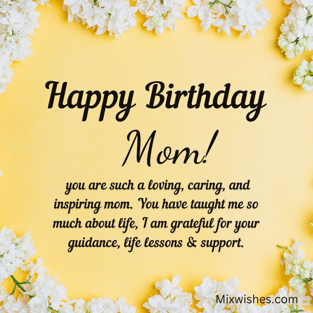 Happy Birthday Dear Mom Image