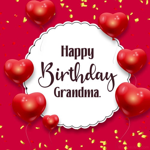 Happy Birthday Grandma Image