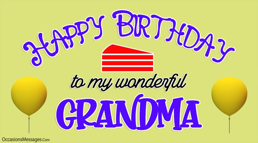 Happy Birthday Grandma From Granddaughter Featured