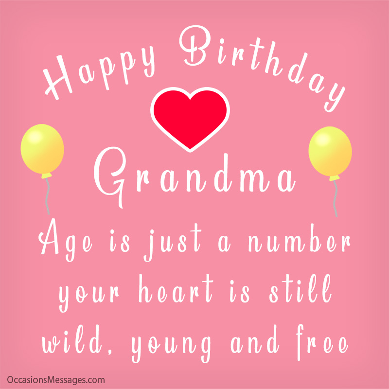 Happy Birthday Greeting Grandmother Pic