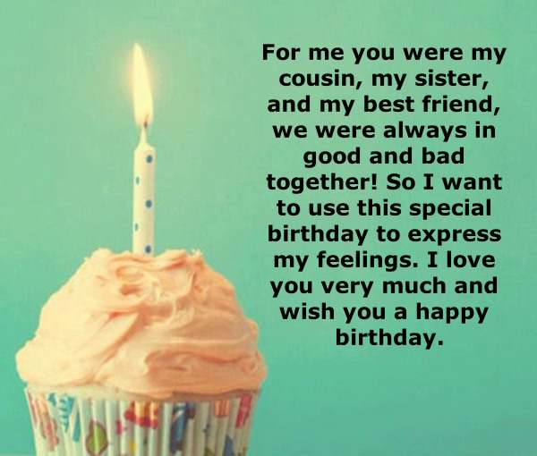 Happy Birthday To My Beautiful Cousin Sister Images