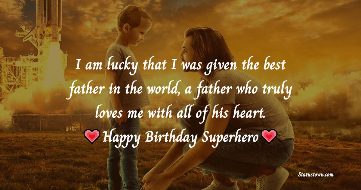 Happy Birthday To My Superhero Photo