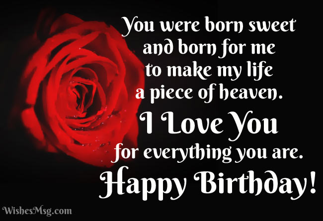 To My Girlfriend Happy Birthday Picture