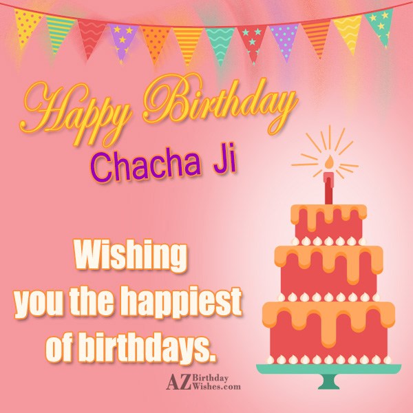 Wishing You Hawppiest Birthday Chachaji Picture