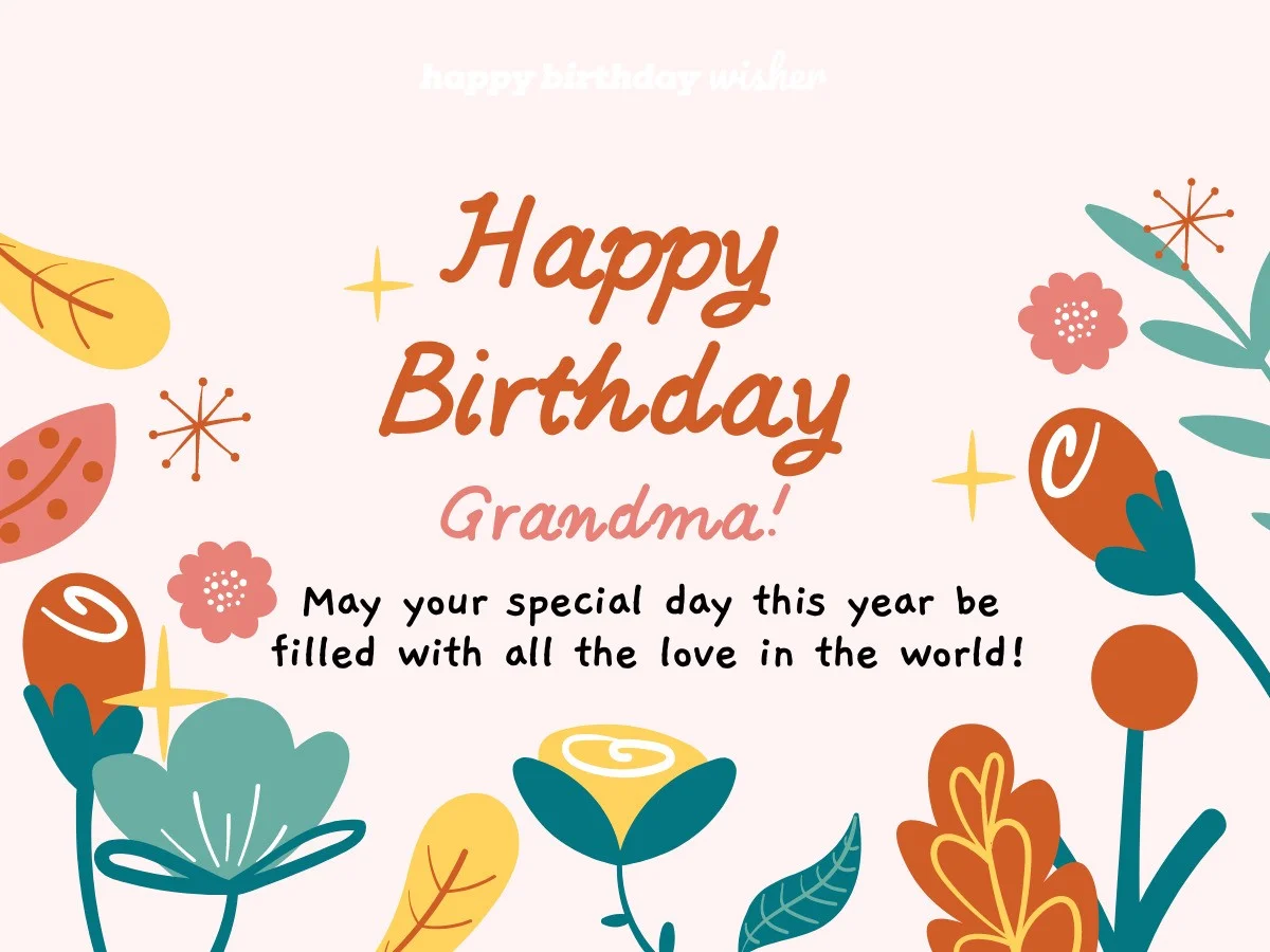 Grandma Birthday Wish Pic