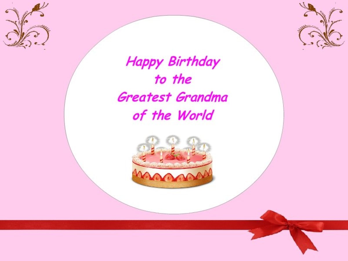 Happy Birthday Wish Greatest Grandmother