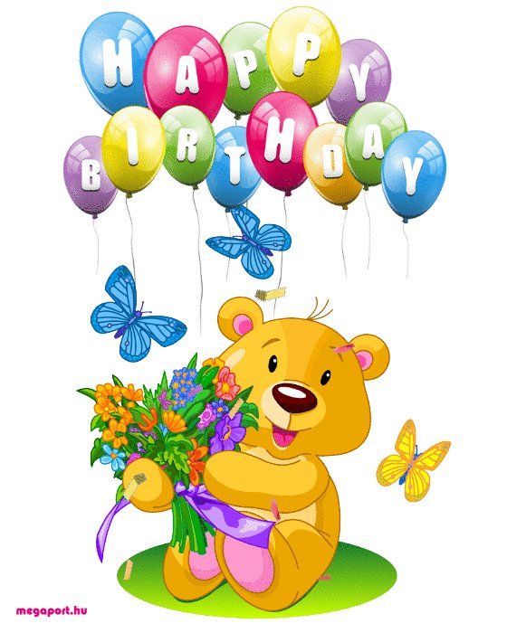 Beautiful Happy Birthday Cartoon Picture