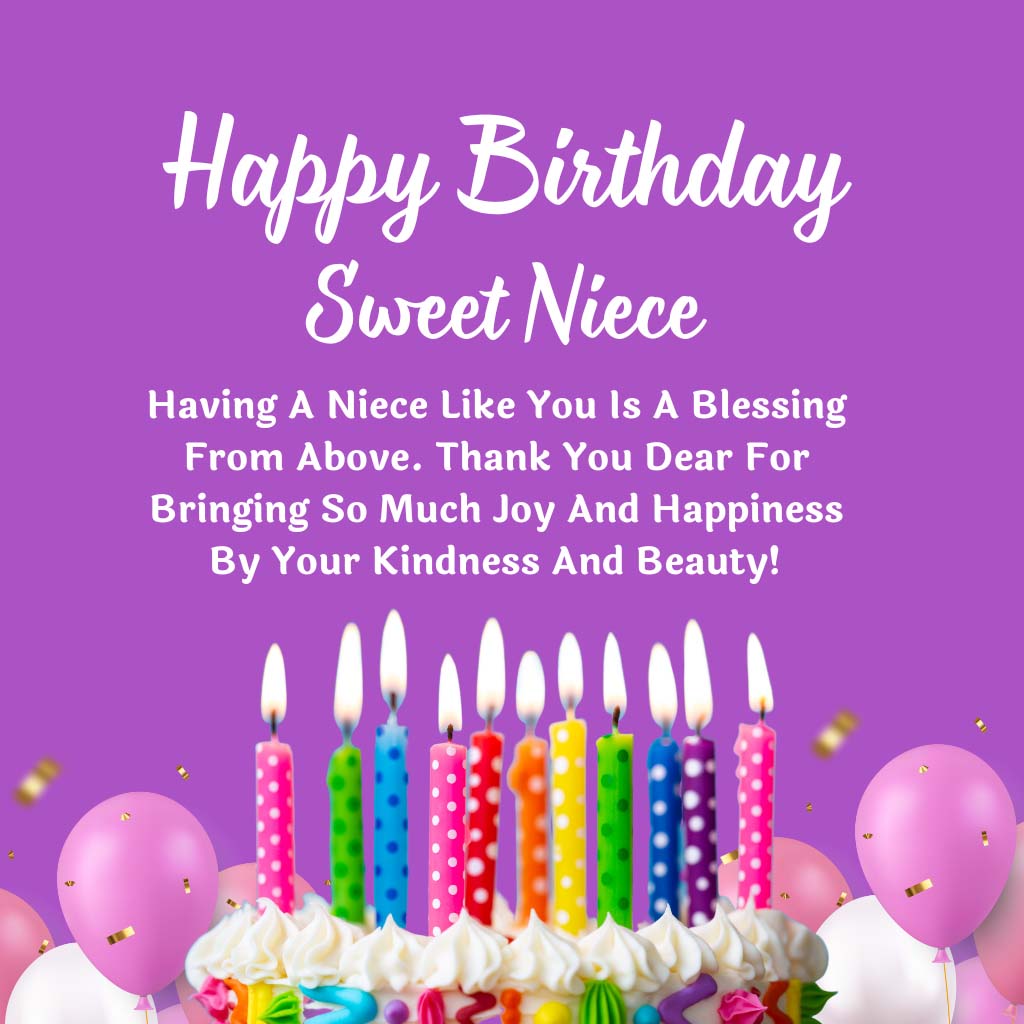 Birthday Wish To Dear Niece Photo
