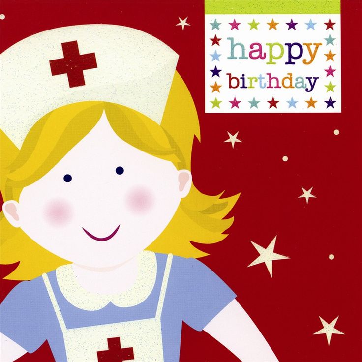 Cute Happy Birthday Nurse Image