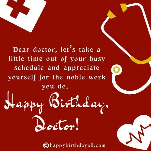 Dear Doc Happy Birthday Status