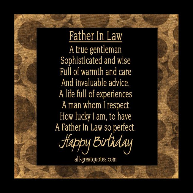 Father In Law Happy Birthday Stay Blessed Photo