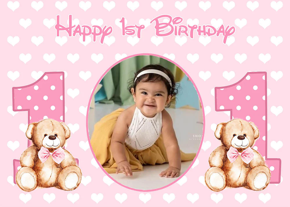 Happy 1st Birthday To My Doll Photo