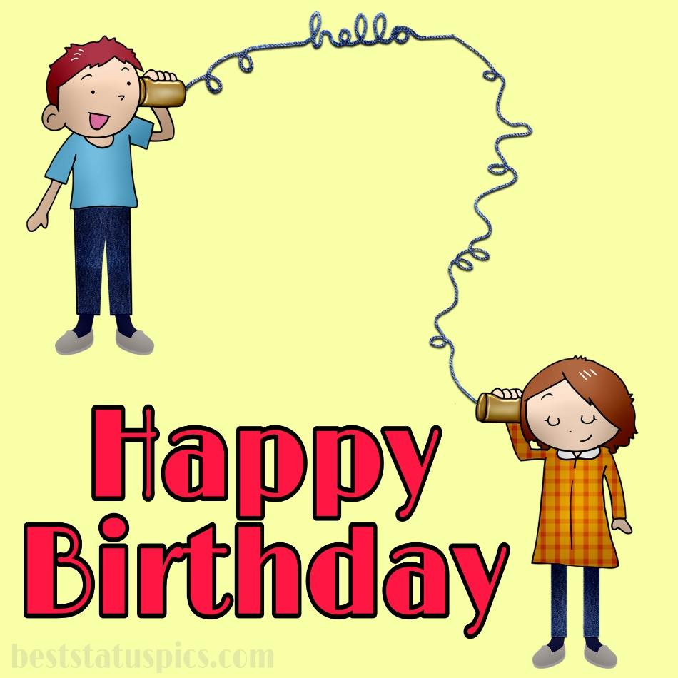 Happy Birthday Cartoon Image