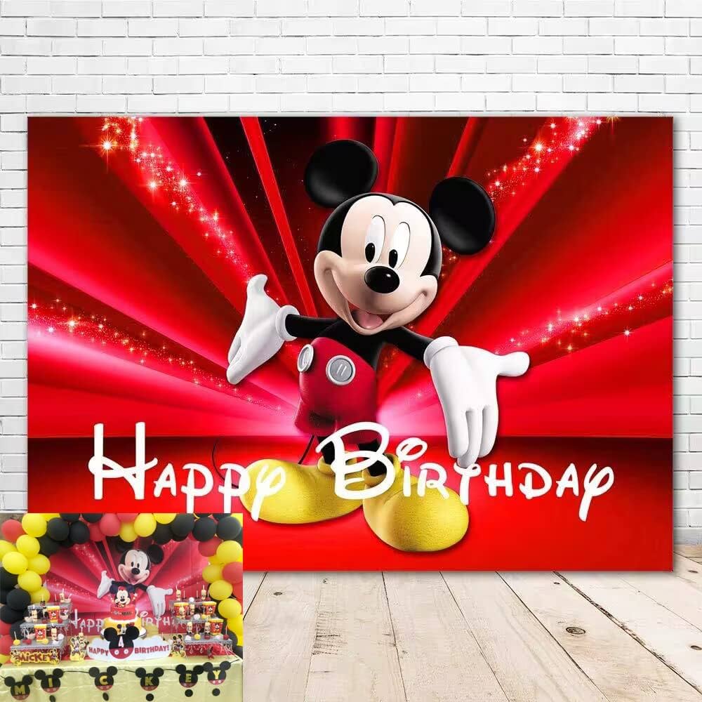 Happy Birthday Cute Mickey Photo