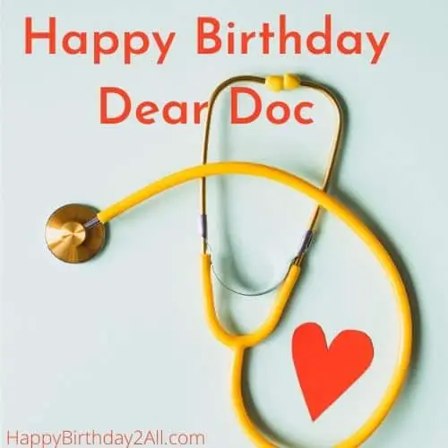 Happy Birthday Dear Doc Pic