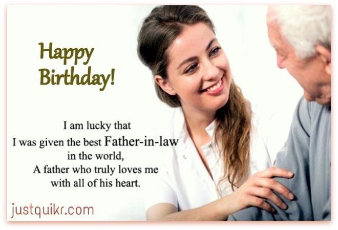 Happy Birthday Dear Father In Law I Was Given The Best Father In Law Status