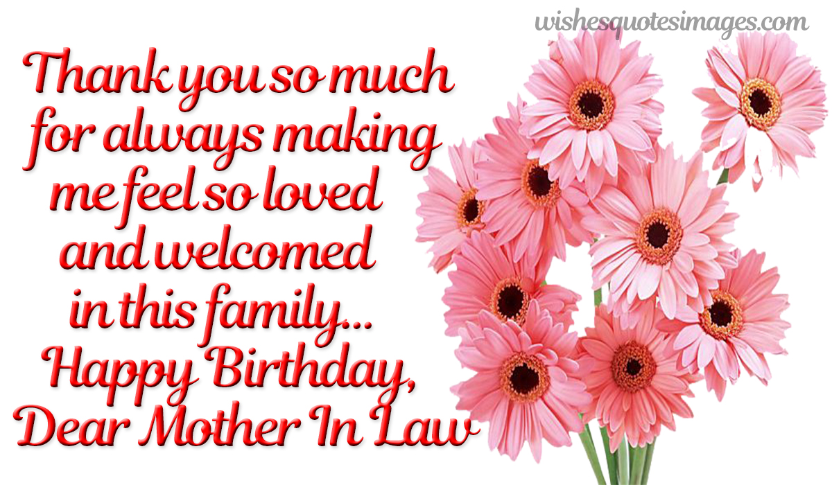 Happy Birthday Dear Mother In Law Photo