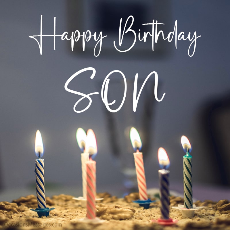 Happy Birthday Dear Son Pic