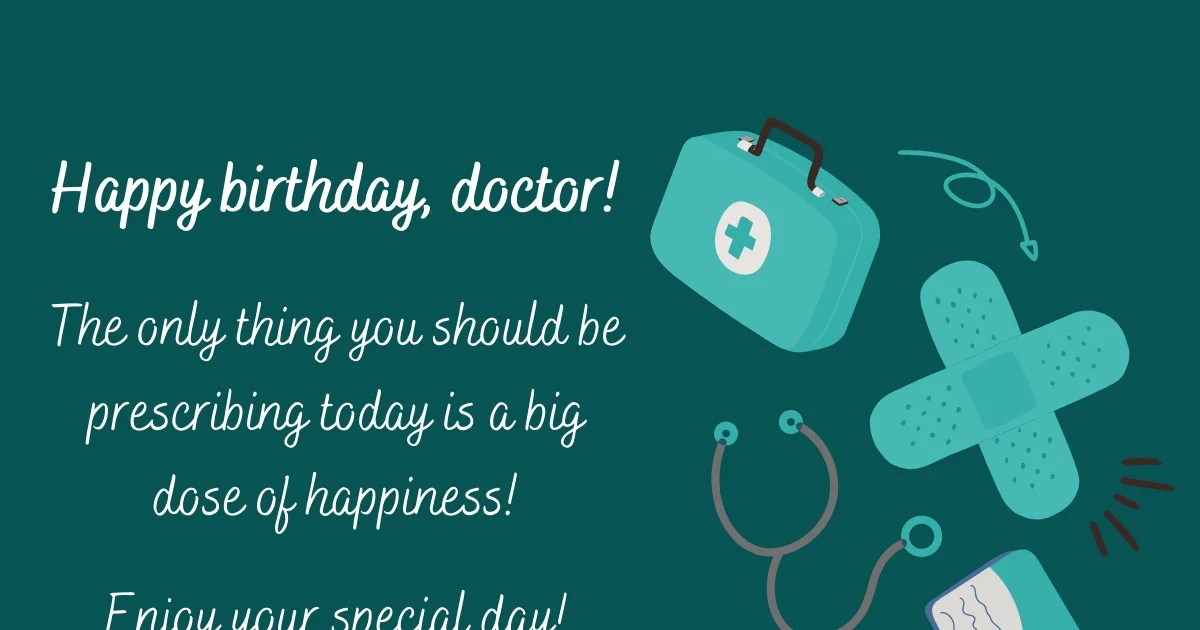 Happy Birthday Doctor Enjoy Your Special Day Status