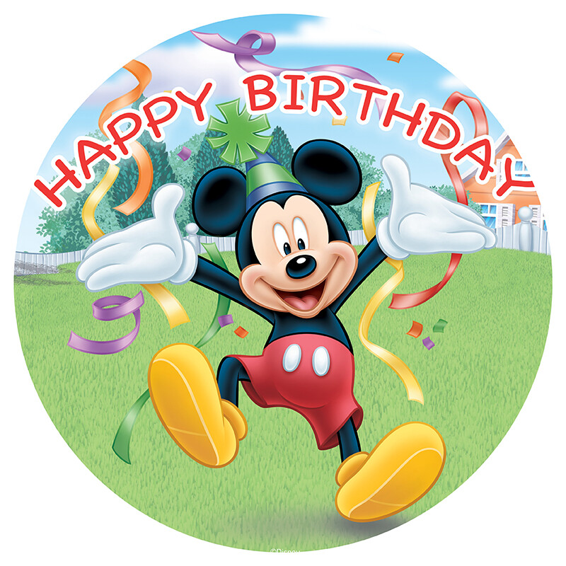 Happy Birthday Mickeyenjoy Your Day Image