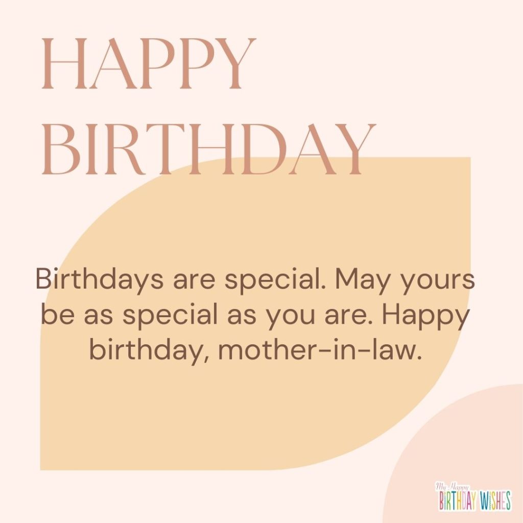 Happy Birthday Mother In Law Enjoy Your Day Image