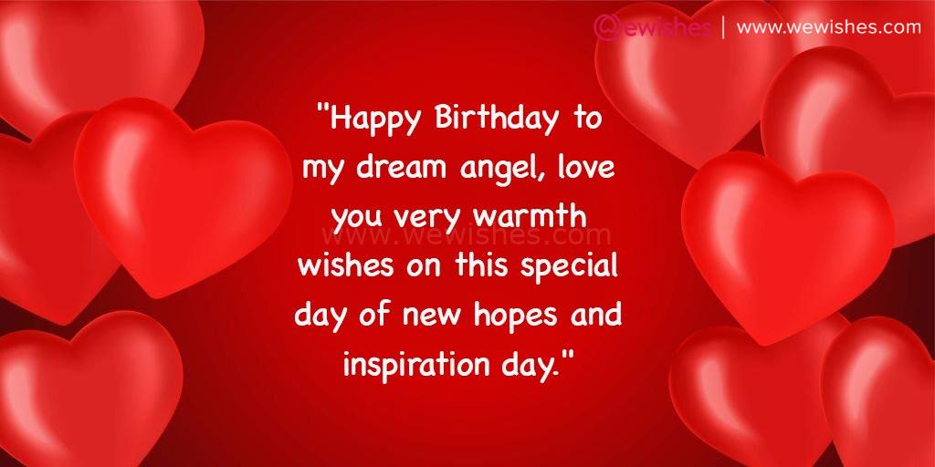 Happy Birthday My Dream Angel Status