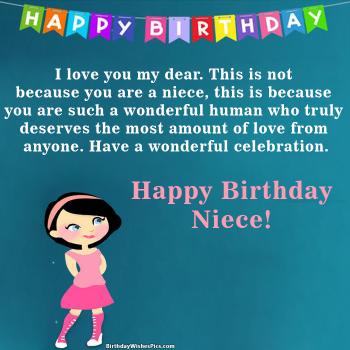 Happy Birthday Niece Image