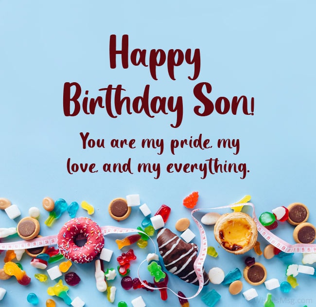 Happy Birthday Sonyou Are My Pride My Love And My Everything Photo