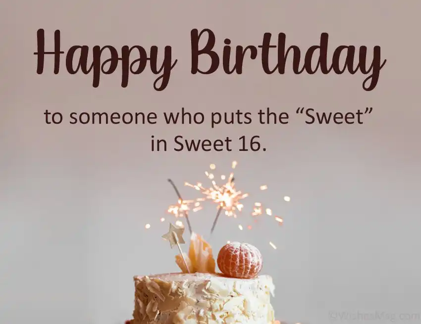 Happy Birthday To Someone Who Put Sweetin Sweet 16 Photo