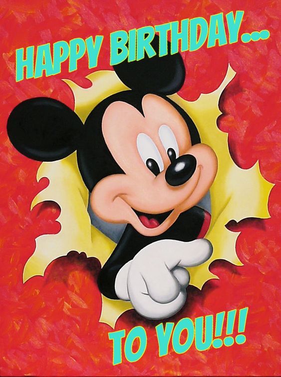 Happy Birthday To You Micky Picture