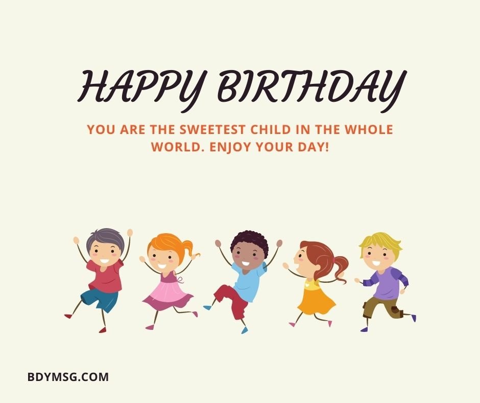 Happy Birthday Wishes For Kids