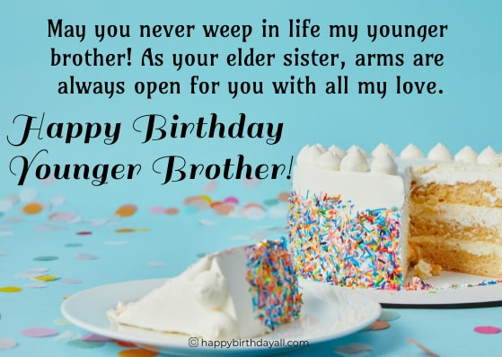 Happy Birthday Yonger Brother Picture