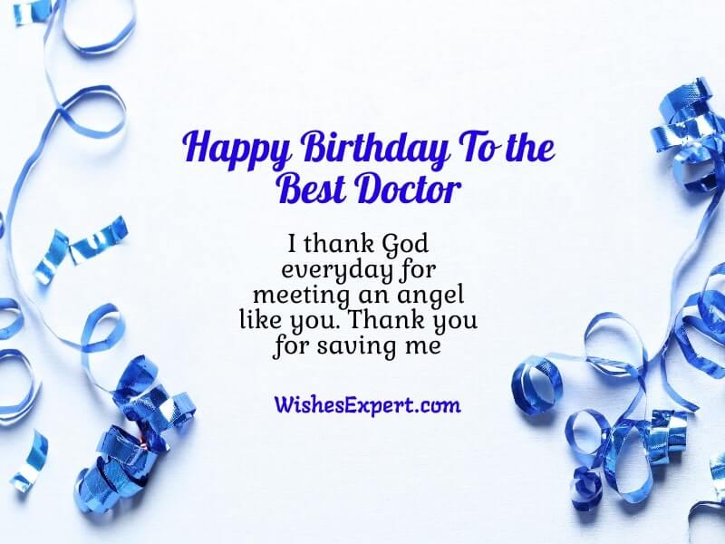 Happy Birthday To My Best Doctor Photo