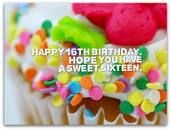 Hope You Have A Sweet Sixteen Image