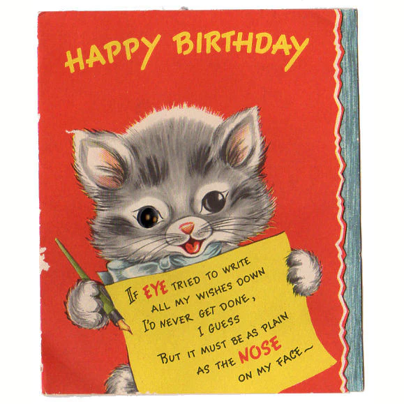 Kitten Happy Birthday Image