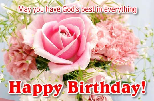 May You Have God's Best Everything Happy Birthday Photo