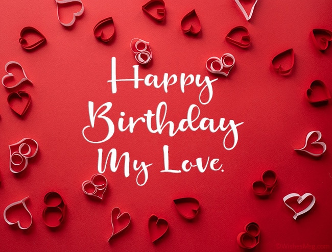 My Love Happy Birthday Image