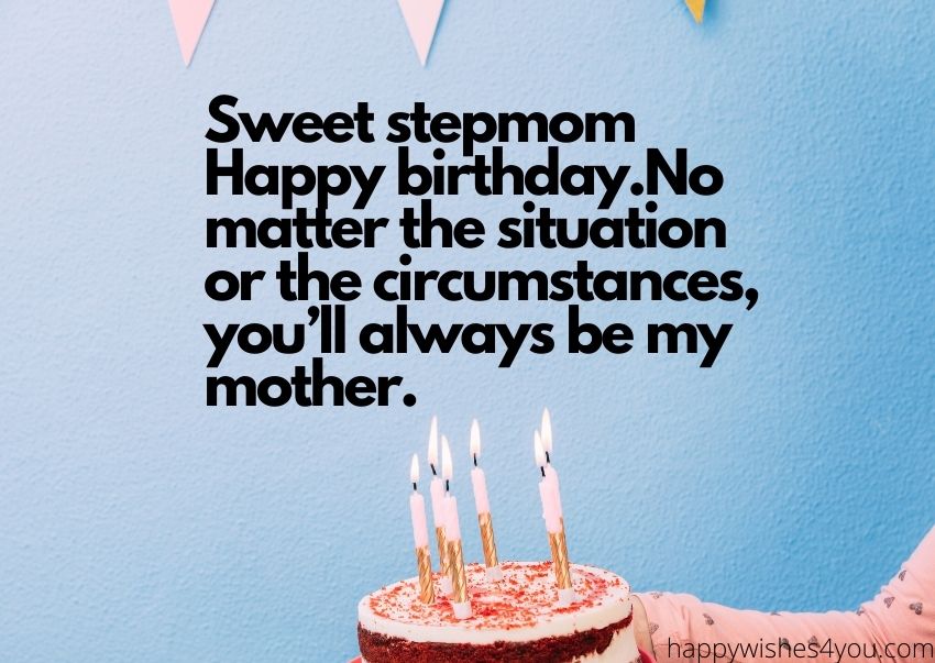 Sweerest Stepmom Happy Birthday Pic