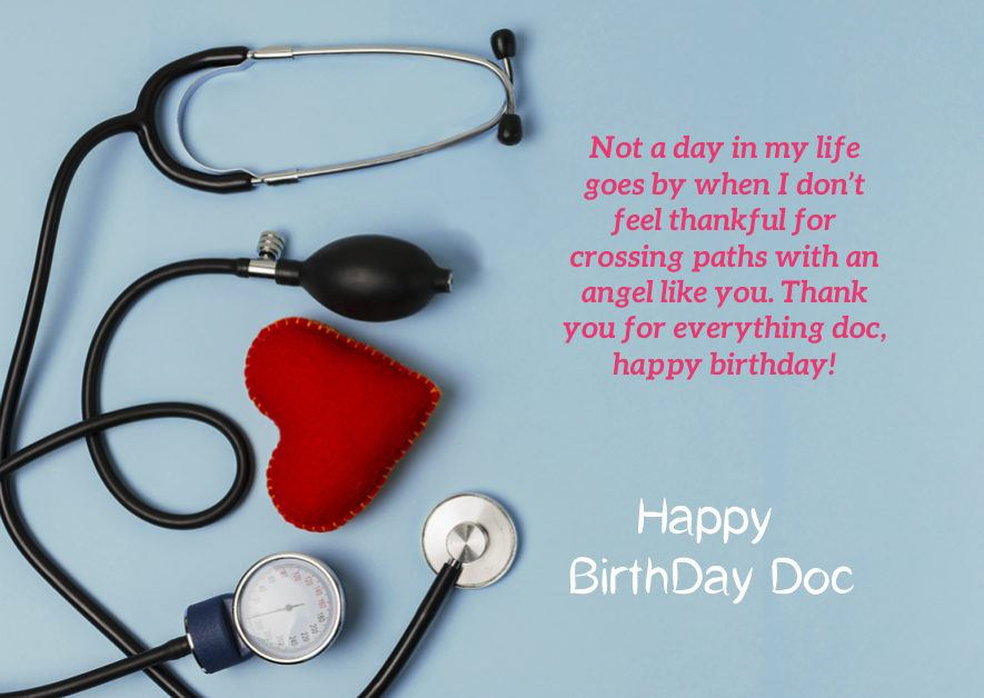 Thank You For Everything Doc Happy Birthday Image