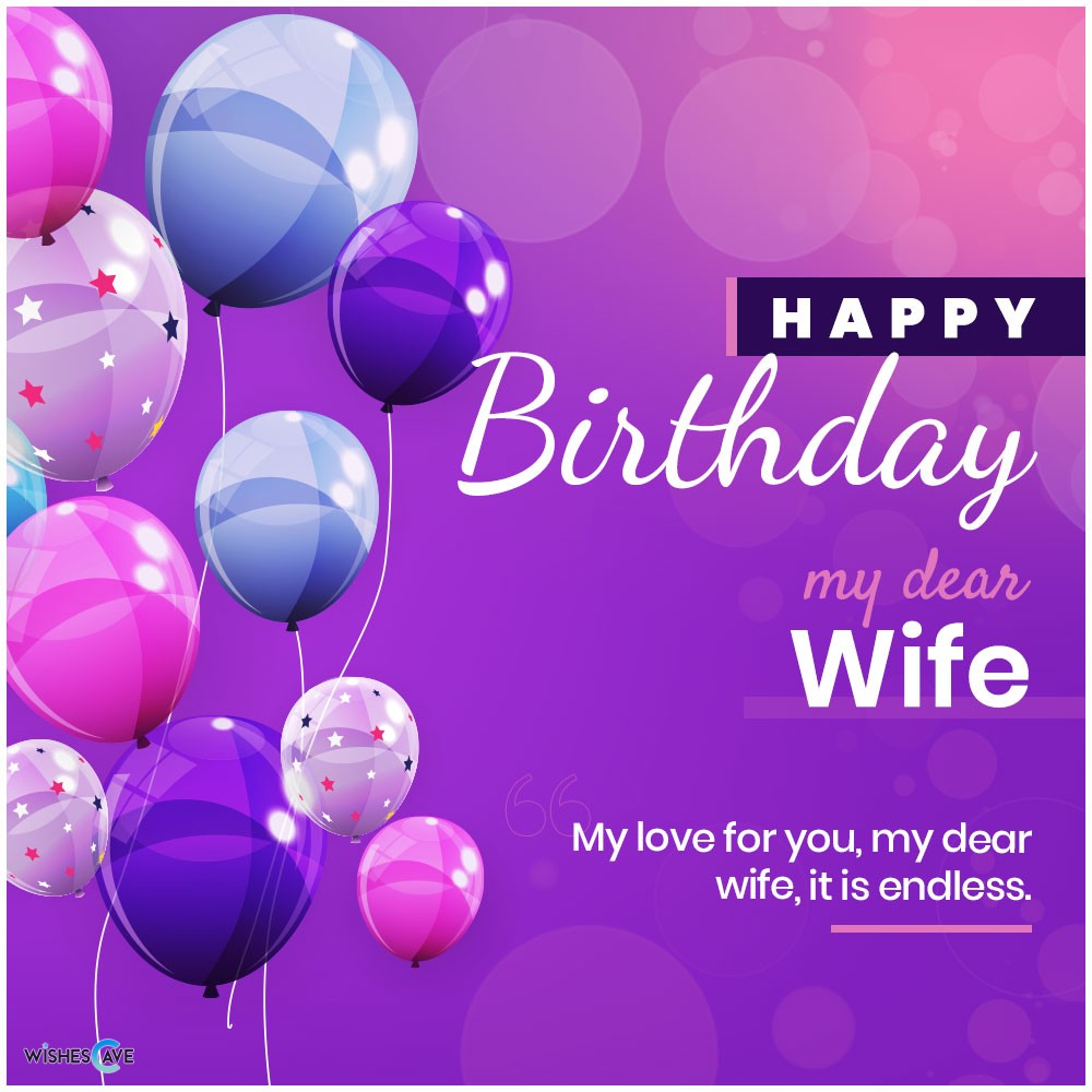 Happy Birthday My Wonderful Dear Wife