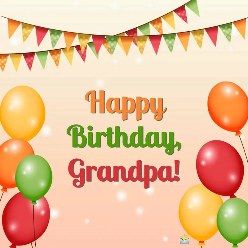 Happy Birthday Grandpa You Are So Special To Me